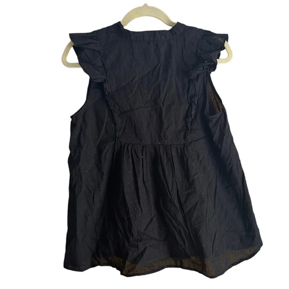 LOFT SWISS DOT PEASANT BLOUSE - Picture 2 of 6